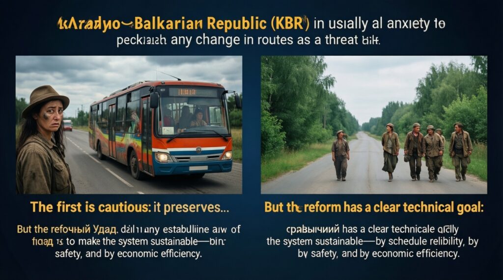 Дороги и транспорт КБР: ремонт трасс, безопасность, общественный транспорт и планы на год - иллюстрация